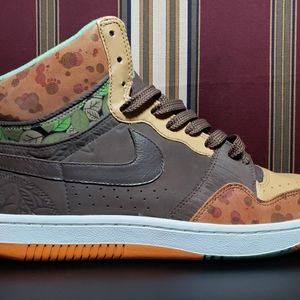 DS Nike Court Force High Premium Ryo the Skywalker Earth 318498 921 Men's 11